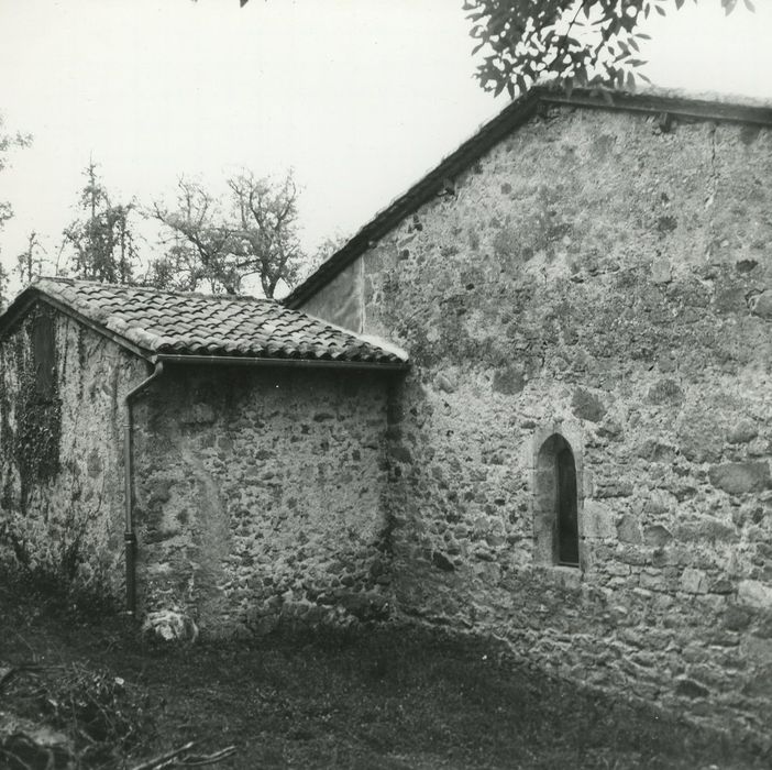 Ancien prieuré de Notre-Dame-du-Pont : Chevet, vue partielle