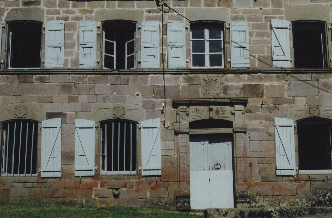 Maison Saury, à la Courbatière : Façade est, vue partielle