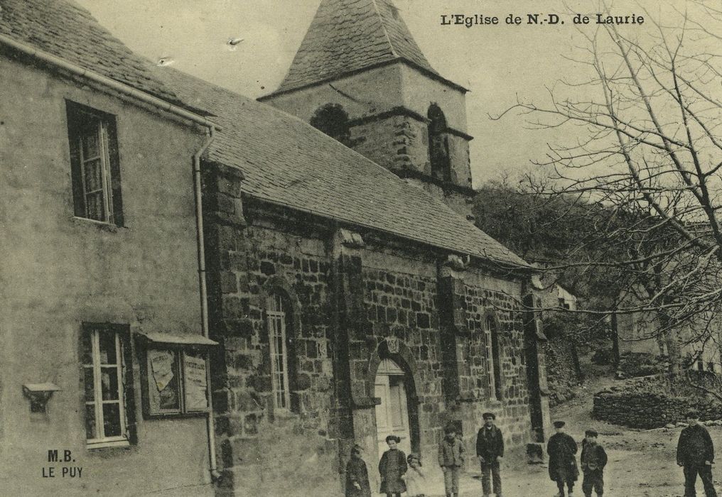 Eglise Notre-Dame : Façade latérale sud, vue générale