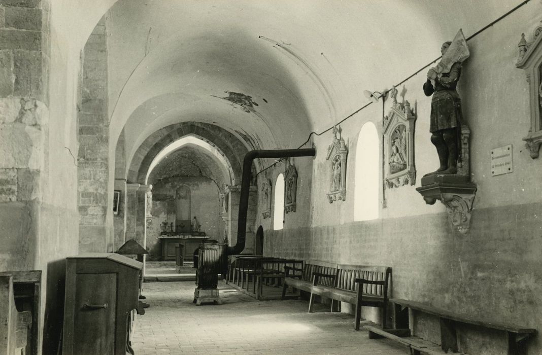 Eglise : Collatéral sud, vue générale