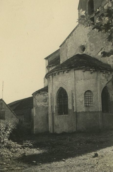 Eglise : Chevet, vue partielle