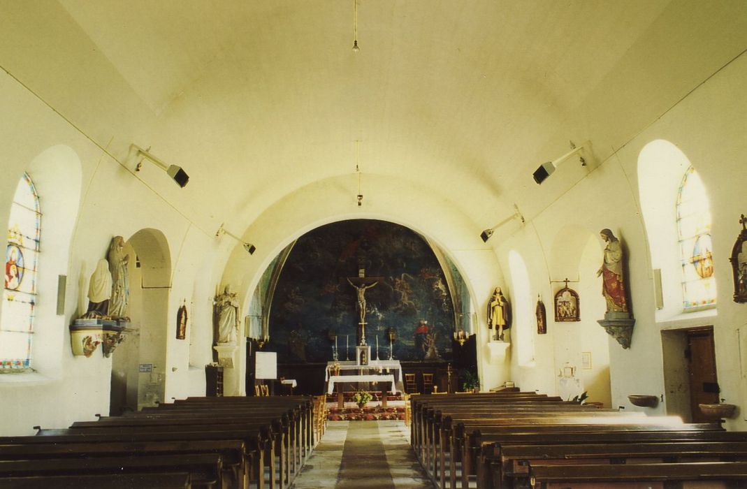 Eglise Saint-Cyr et Sainte-Julitte : Nef, vue générale