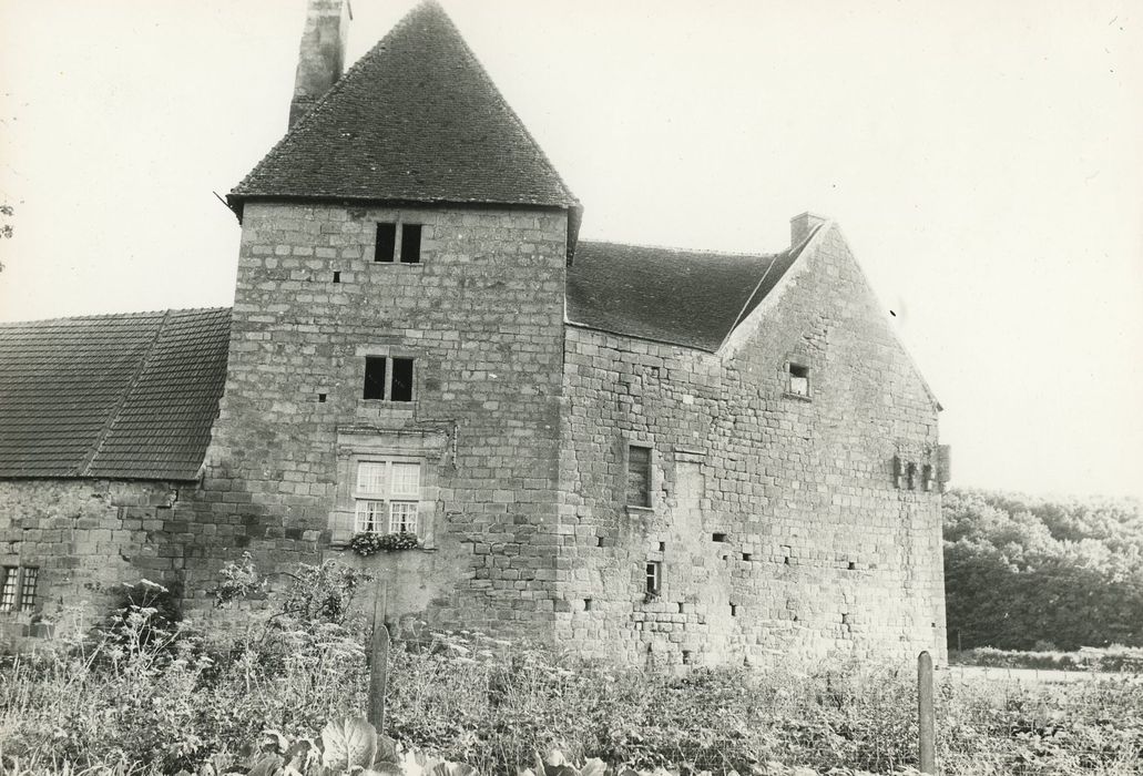 Château de Lally : Ensemble nord, vue partielle