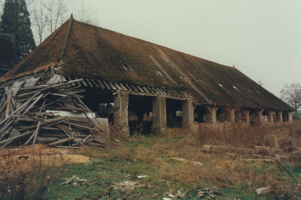 Tuilerie de Bissy : Façade est, vue générale