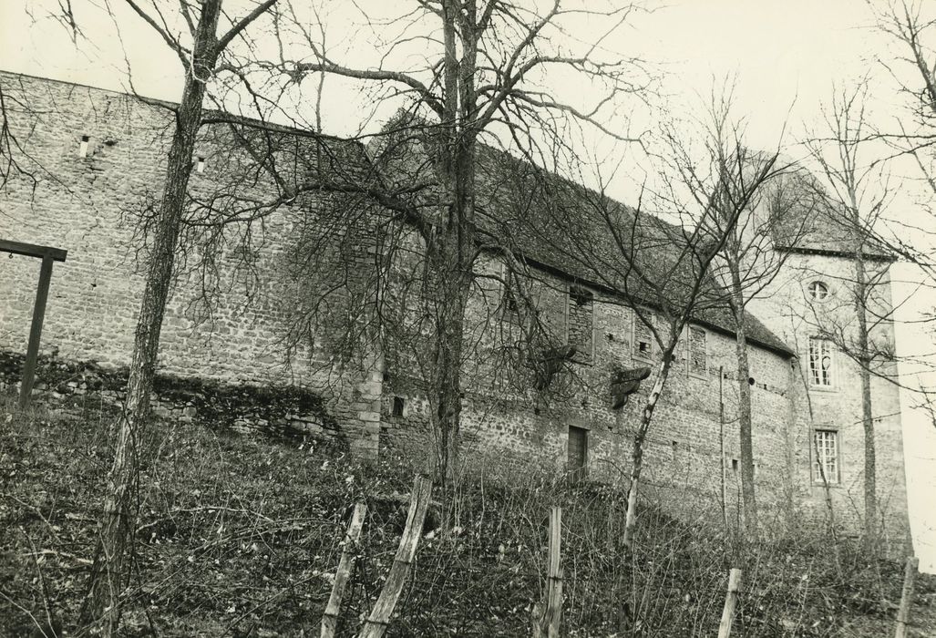 Château de Brandon : Ensemble nord, vue générale