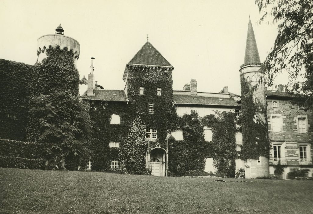 Château de Lamartine : Ensemble ouest, vue générale