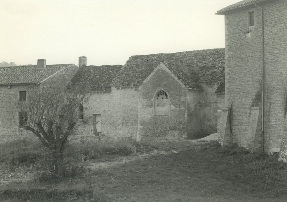 Donjon : Chapelle, chevet, vue générale