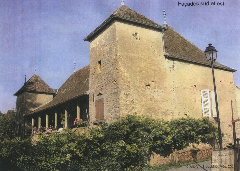 Maison Monnier : Façades sud et est, vue générale