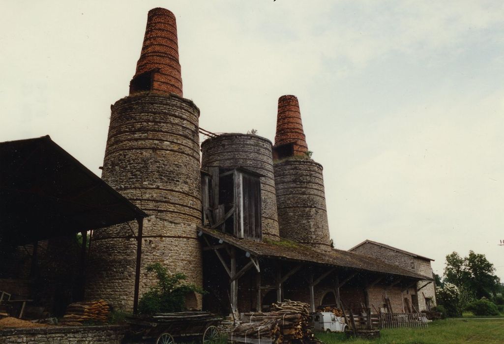 Anciens fours à chaux : Ensemble nord-ouest, vue générale