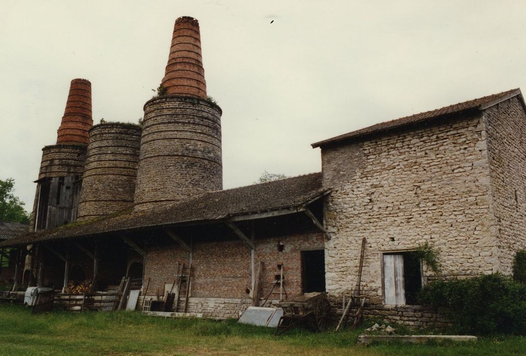 Anciens fours à chaux : Ensemble sud-est, vue générale