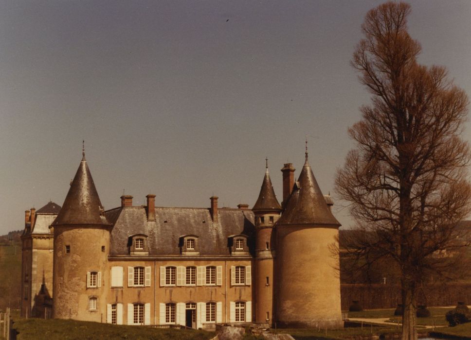 Château du Terreau : Ensemble ouest, vue générale