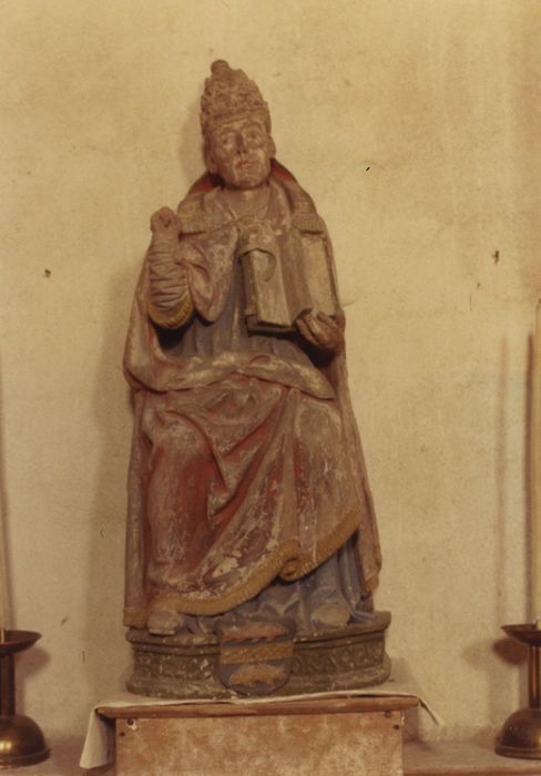 statue : Saint Félix pape - © Ministère de la Culture (France), Médiathèque du patrimoine et de la photographie, tous droits réservés