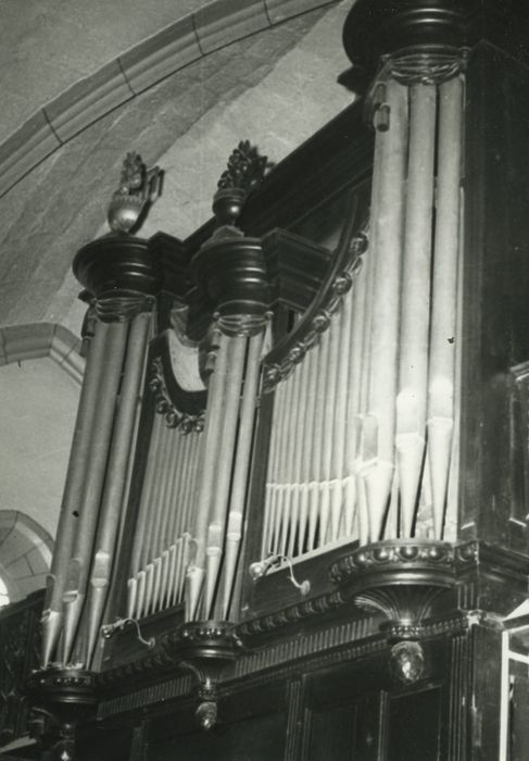 orgue, vue partielle