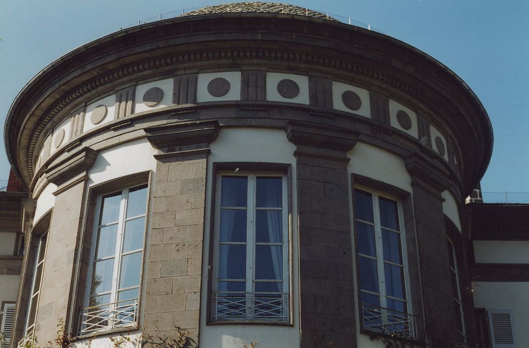 Hôtel de la Préfecture : Ensemble est, vue partielle de la rotonde centrale