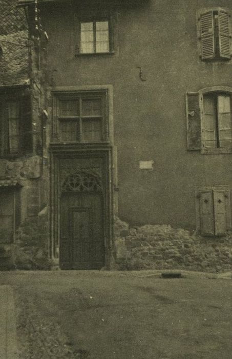 Hôtel de Malras (nouvelle mairie) : Vue partielle de la façade