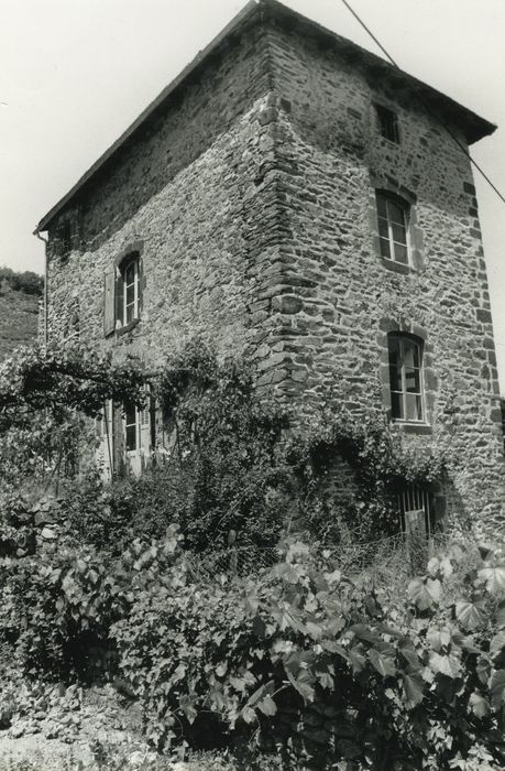 Prieuré de Bonnac : Façades sud et ouest, vue générale