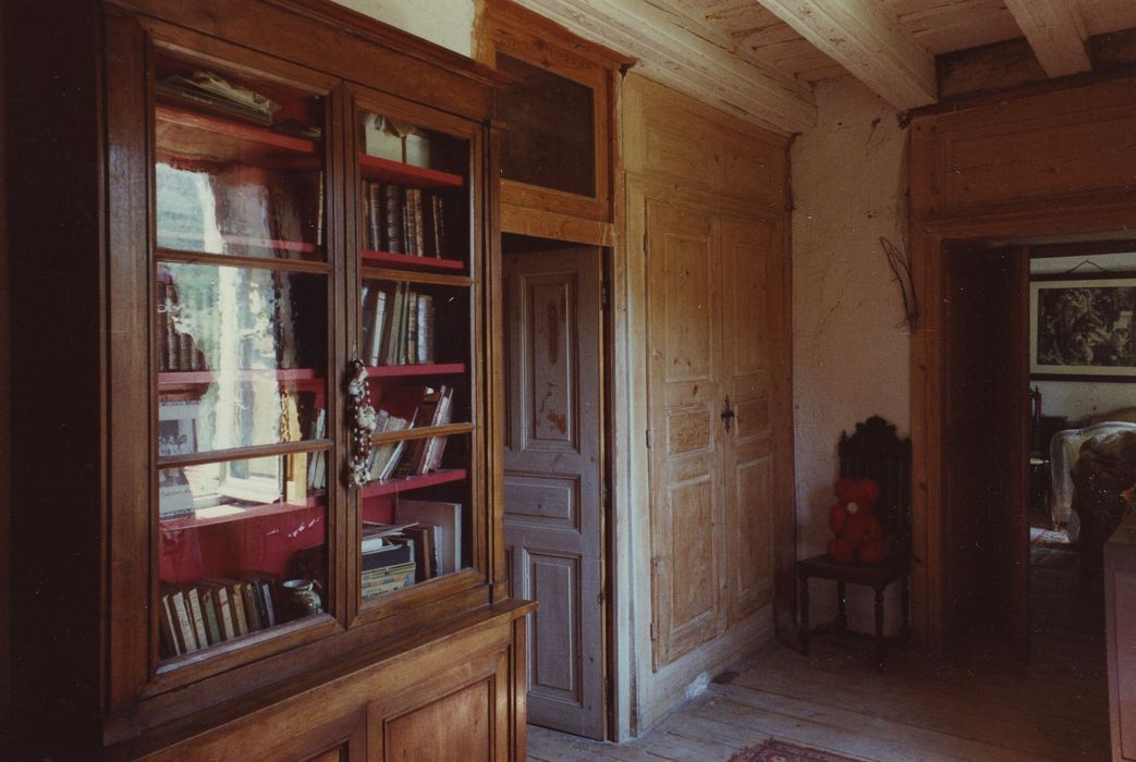 Château de Bonnac : 1er étage, vestibule, vue partielle