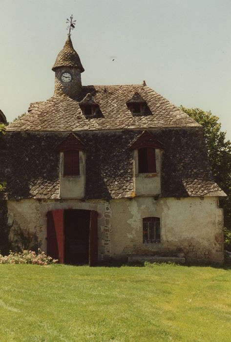 pavillon de l'horloge, façade est, vue générale