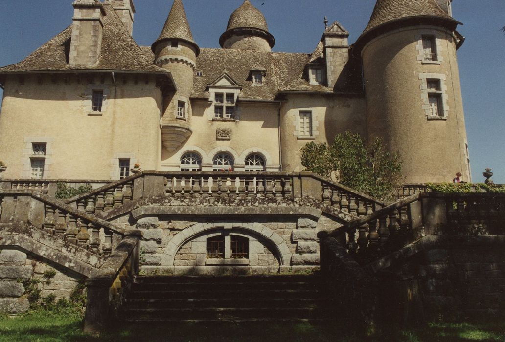 façade ouest, vue générale