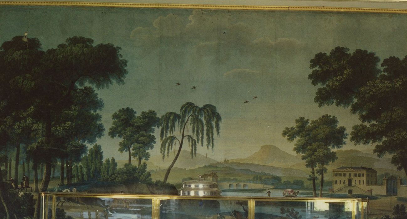 salle à manger, vue partielle du décor