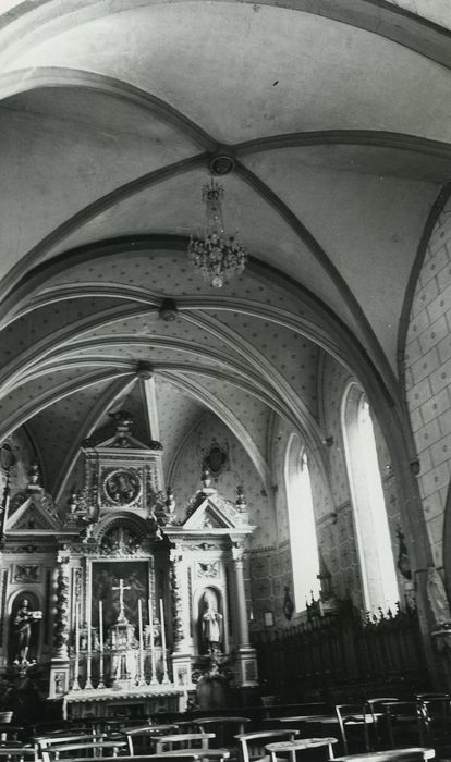 Eglise Saint-Avit : Nef, vue générale