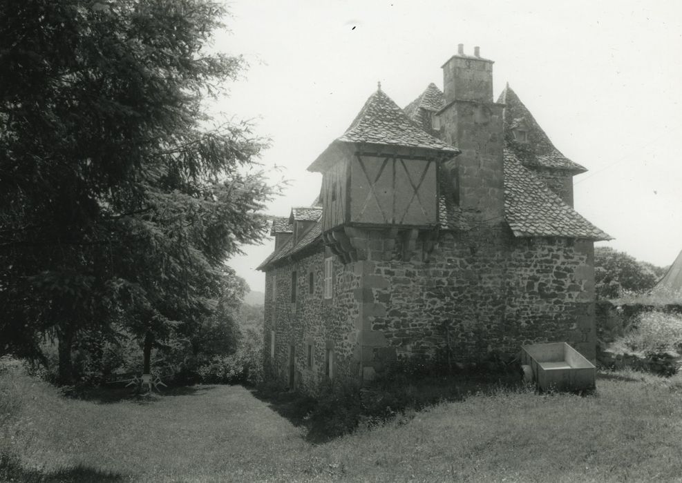 Manoir de Courbesserre : Façade nord, vue générale