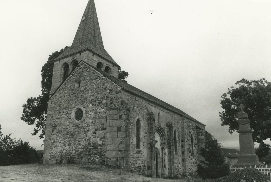 Eglise Saint-Martin : Ensemble sud-ouest, vue générale