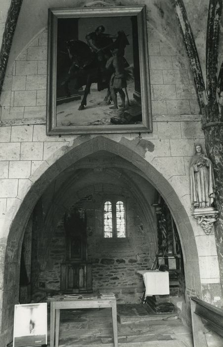 Eglise Saint-Martin : 1ère chapelle nord, vue générale