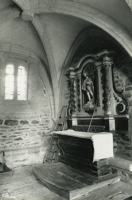 Eglise Saint-Martin : 1ère chapelle nord, vue partielle