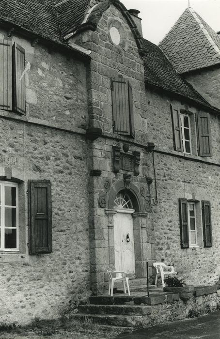 Maison Roudil : Façade sud, vue partielle