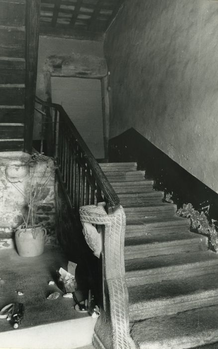 Maison Roudil : Escalier, vue partielle