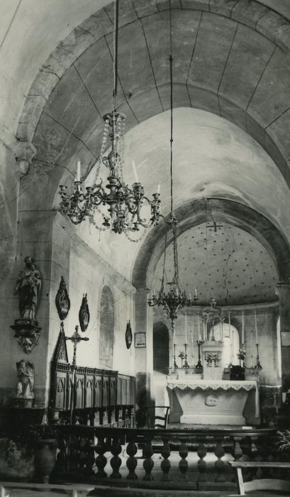 Eglise Saint-Martin : Nef, vue générale