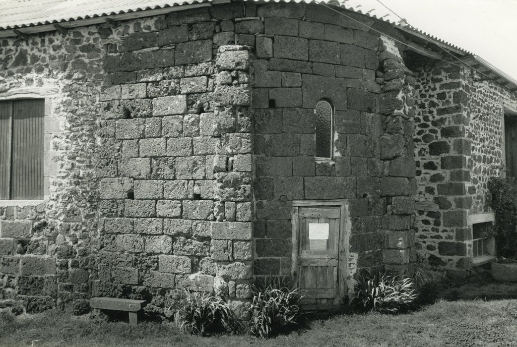 Chapelle de Loubarcet : Chevet, vue générale