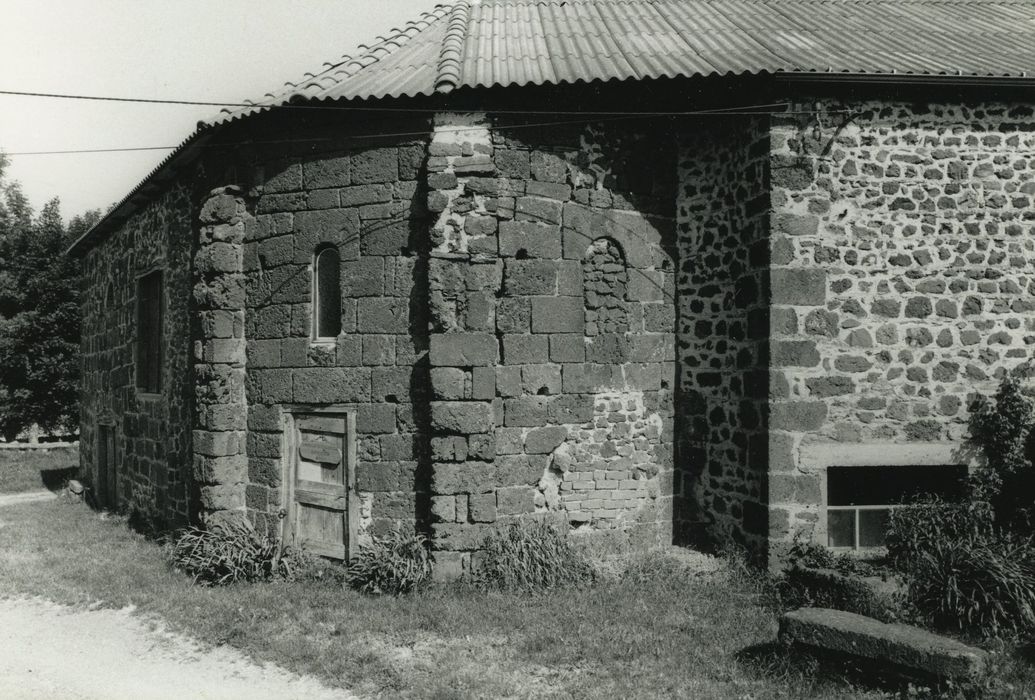 Chapelle de Loubarcet : Chevet, vue générale