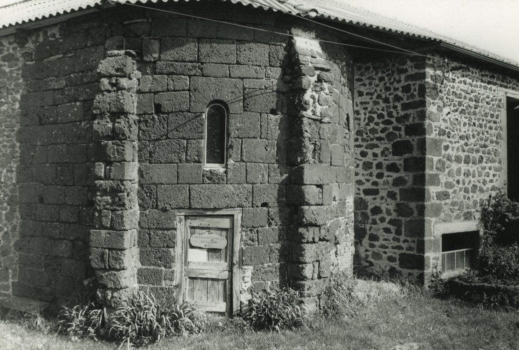 Chapelle de Loubarcet : Chevet, vue générale