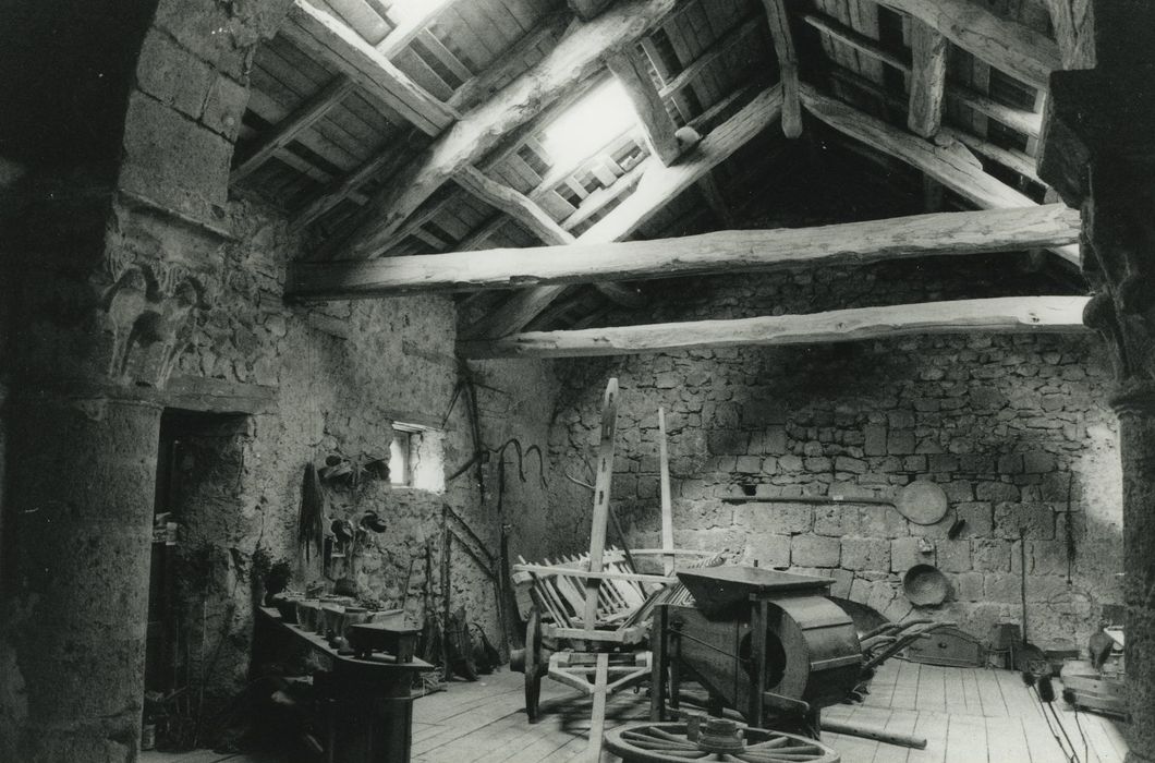 Chapelle de Loubarcet : Nef, vue générale