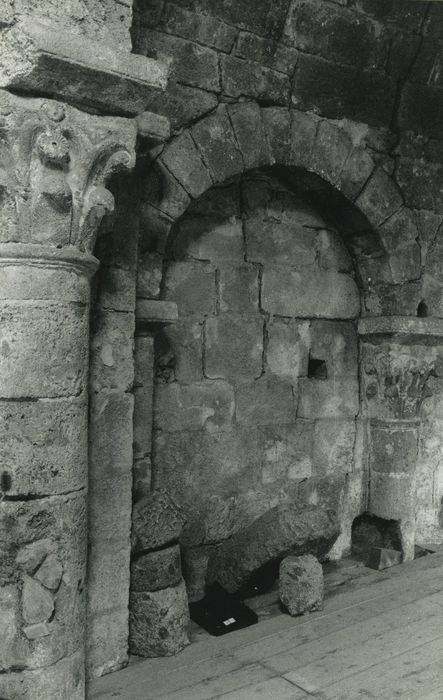 Chapelle de Loubarcet : Choeur, vue partielle