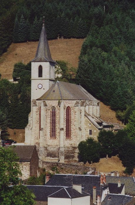 Eglise Saint-Blaise et Saint-Martin : Chevet, vue générale