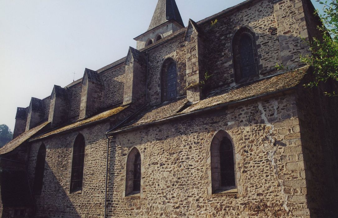 Eglise Saint-Blaise et Saint-Martin : Façade latérale nord, vue générale