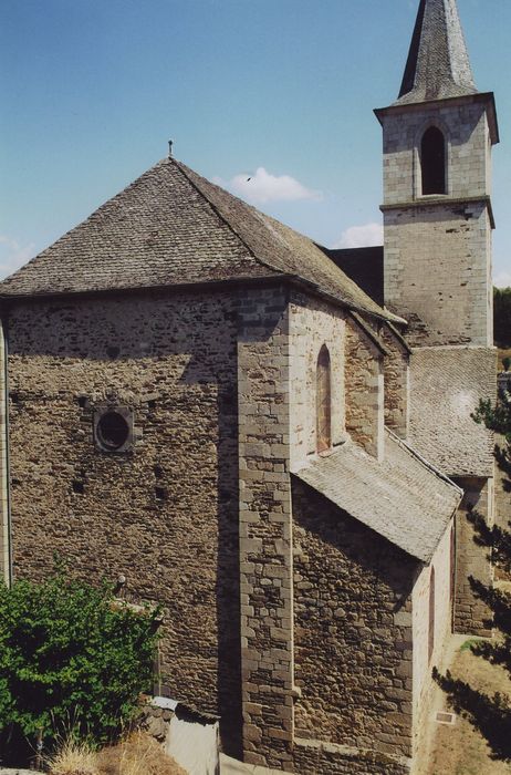 Eglise Saint-Blaise et Saint-Martin : Ensemble sud-ouest, vue partielle