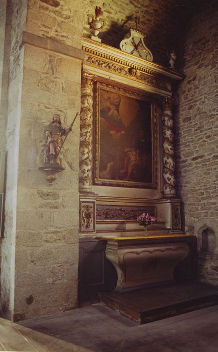 autel, retable, tableau : Vierge apparaissant à saint Roch (la) - © Ministère de la Culture (France), Médiathèque du patrimoine et de la photographie, tous droits réservés