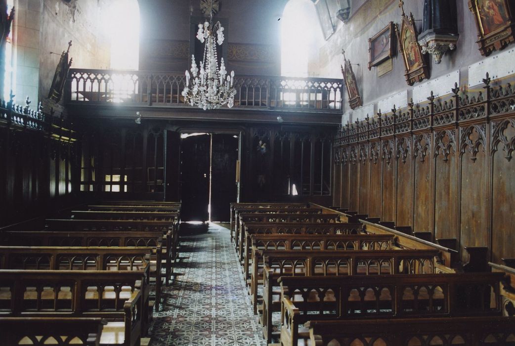 Chapelle Notre-Dame de Pitié : Nef, vue partielle