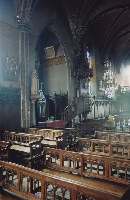 Chapelle Notre-Dame de Pitié : Nef, vue partielle