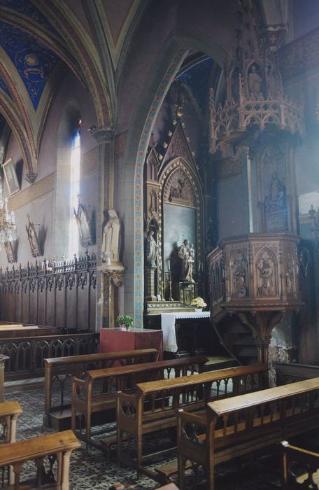 Chapelle Notre-Dame de Pitié : Nef, vue partielle