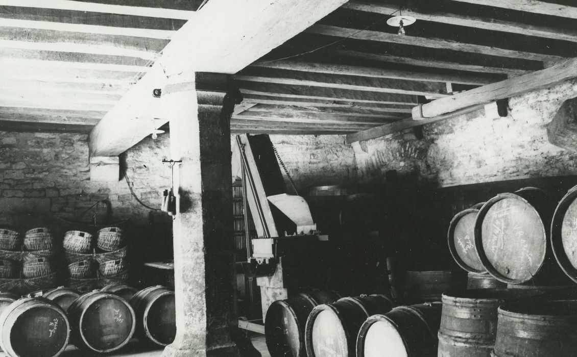 Bâtiment dit Cave du Chapitre : Cave du rez-de-chaussée, vue partielle