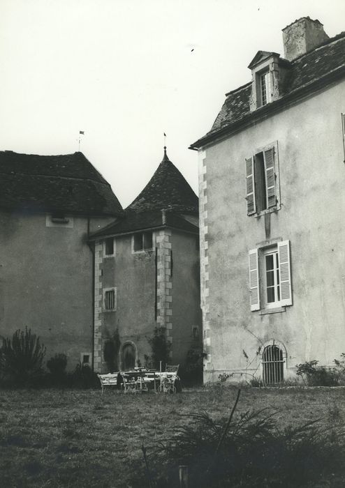 Château : Tour de la chapelle, élévation sud, vue générale