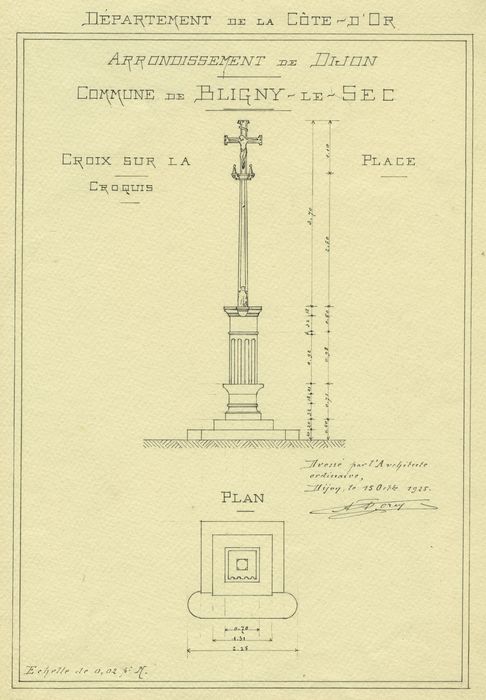 Croix, vue générale