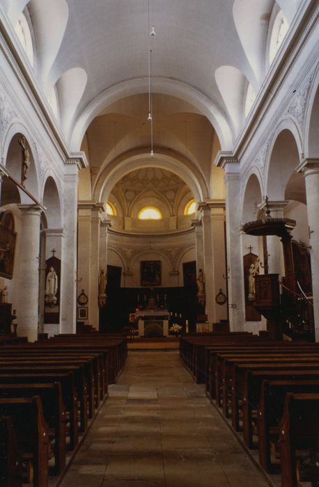 Eglise Saint-Rémy : Nef, vue générale