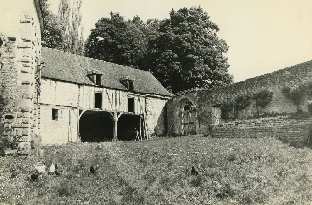 Château de Rocheprise : Bâtiment annexe, façade sud, vue générale