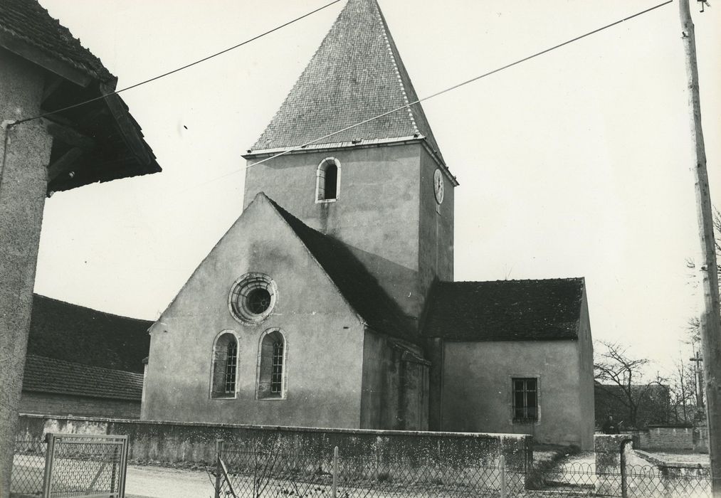 Eglise : Chevet, vue générale